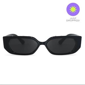 Black rhinestones Sunglasses TOPFOXX